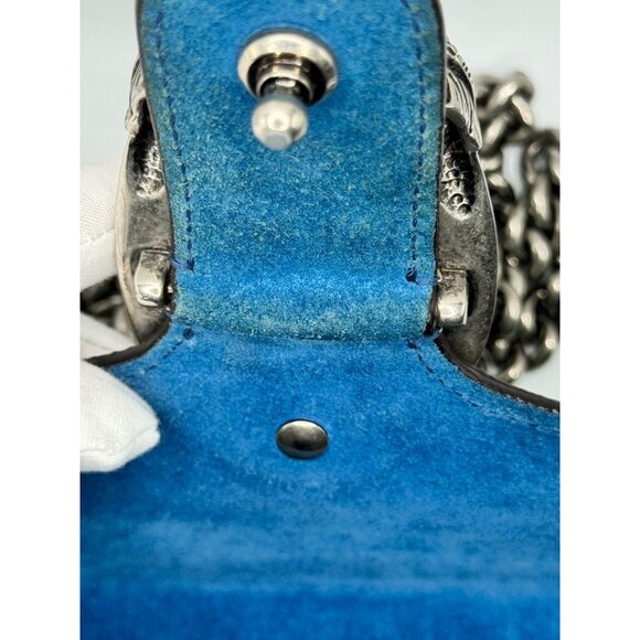 Gucci GG Dionysus Blooms Suede Mini‎ Chain Bag COA & Dustbag - Picture 5 of 16